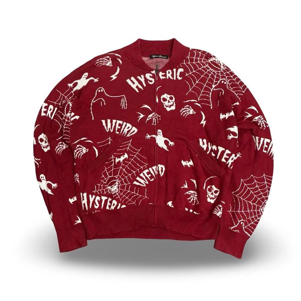 Hysteric Glamour AOP Halloween Full Zip Top